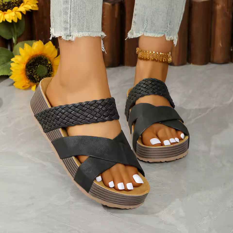 Martine | Sandalias de cuero