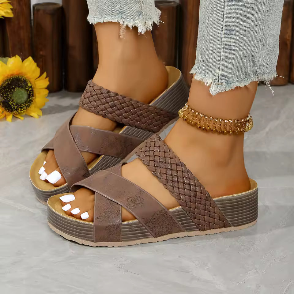Martine | Sandalias de cuero
